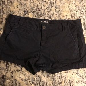 Express Black Shorts